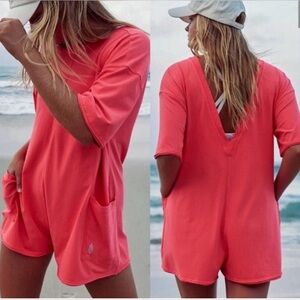 Free People Movement Hot Shot Tee
Romper in Electric Sunset XS